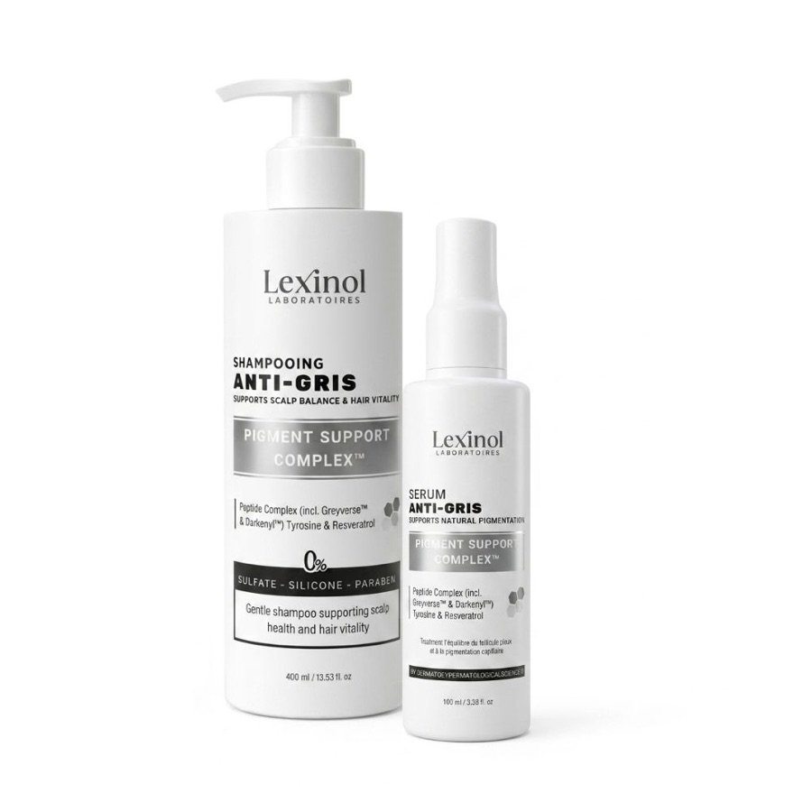 Coffret Duo : Shampooing et Sérum Anti-Gris Lexinol